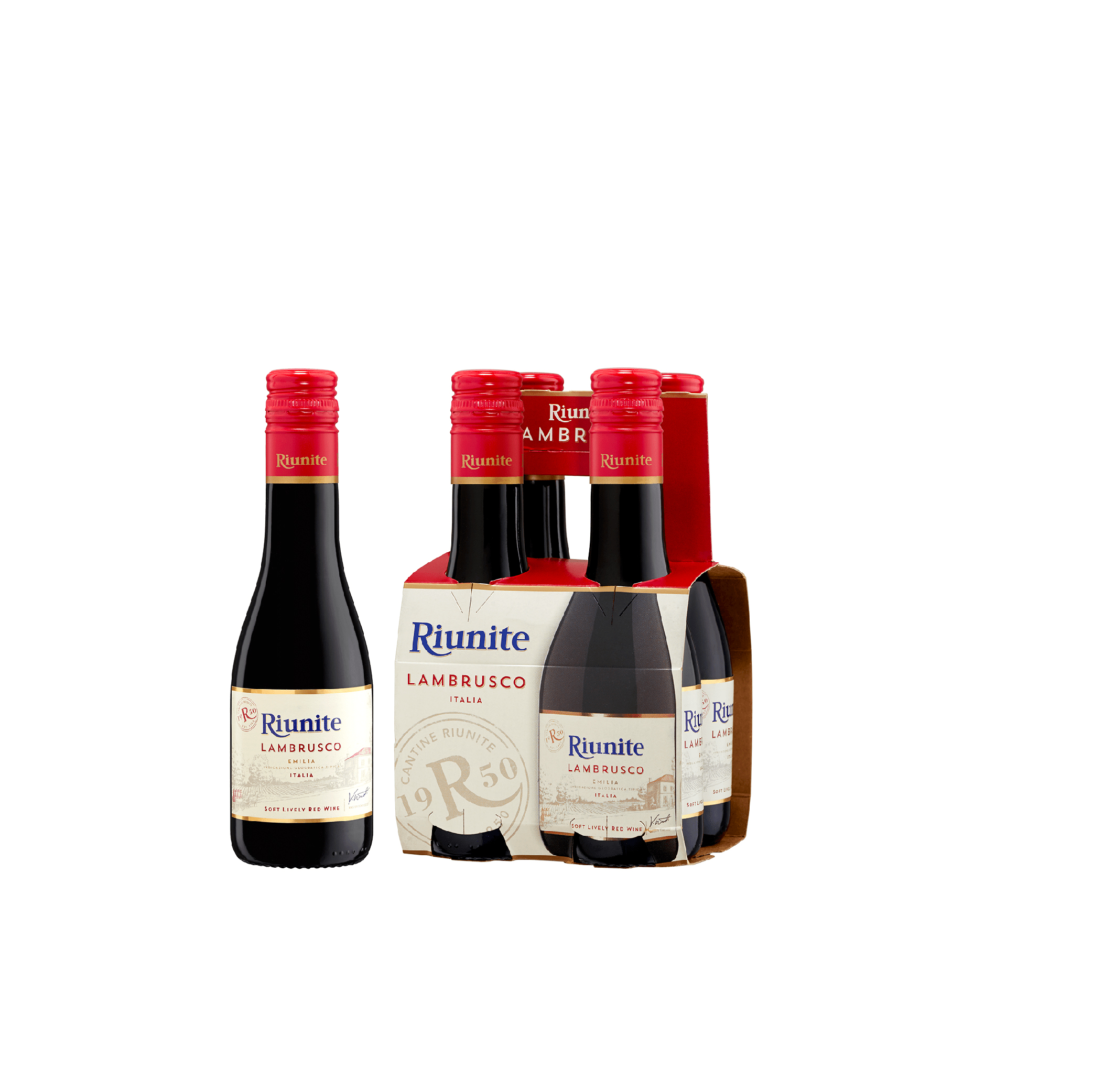 Riunite Lambrusco Pack 4 Botellas