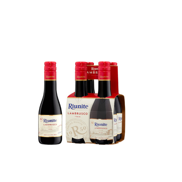 Riunite Lambrusco Pack 4 Botellas